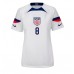 Cheap United States Weston McKennie #8 Home Football Shirt Women World Cup 2022 Short Sleeve